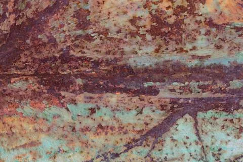 Dark worn rusty metal texture background. close up Stock Photos