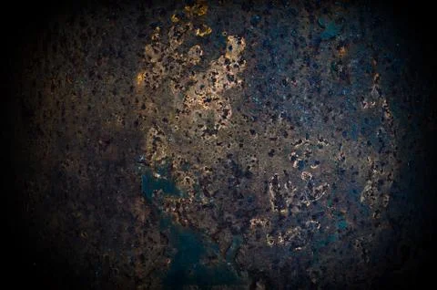 Dark worn rusty metal texture background. Stock Photos