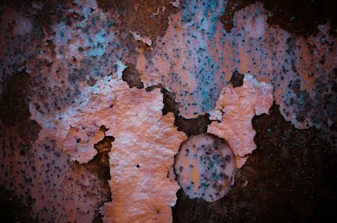 Dark worn rusty metal texture background. Stock Photos