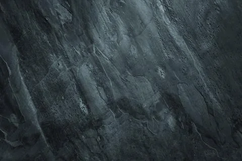 Dark worn surface background with grunge rough peeled texture Stock Photos