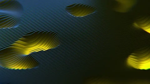 Dark yellow backdrop with geometric pattern like a mountain range adds modern Stock Footage 284459890