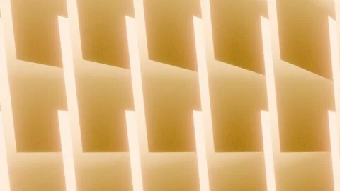 Dark Yellow Geometric Rectangles Pattern Background Loop HD Minimal Design Stock Footage 327732726