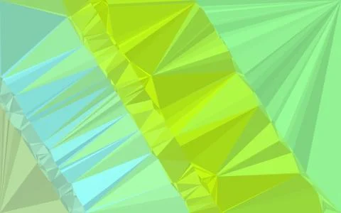 Dark Yellow, Green triangular low poly, Mosaic pattern Background, Vector ill イラスト素材