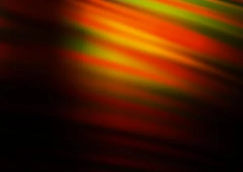 Dark Yellow, Orange vector blur pattern. Stockillustratie