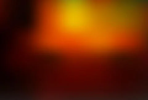 Dark Yellow, Orange vector blurred shine abstract template. 스톡 일러스트