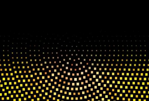 Dark Yellow, Orange vector cover in polygonal style. 스톡 일러스트