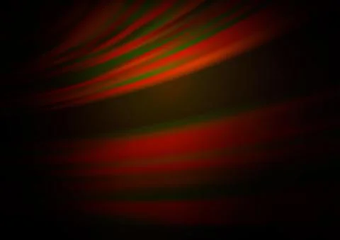 Dark Yellow, Orange vector glossy bokeh pattern. Illustrazione stock