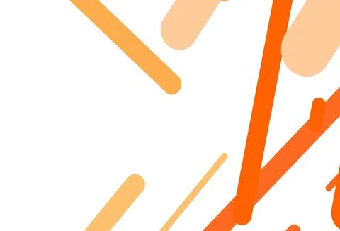 Dark yellow, orange vector pattern with narrow lines. Stock Illustration