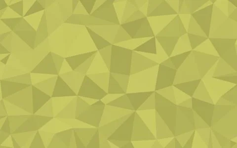 Dark Yellow triangular low poly, Mosaic pattern Background, Vector illustrati イラスト素材