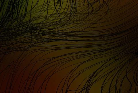 Dark Yellow vector blurred shine abstract texture. Stock Illustration