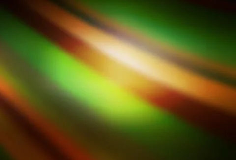 Dark Yellow vector glossy abstract background. Illustrazione stock