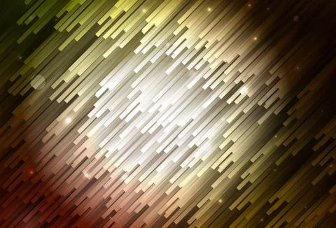 Dark Yellow vector pattern with sharp lines. Stock Illustration