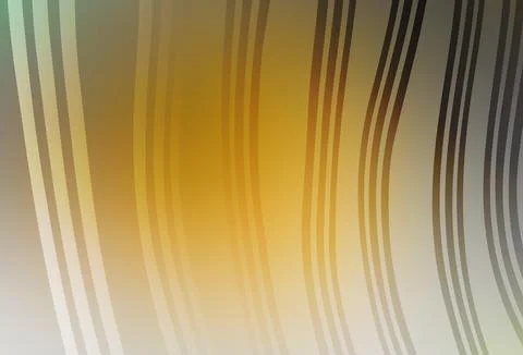 Dark Yellow vector template with lines. Stock Illustration