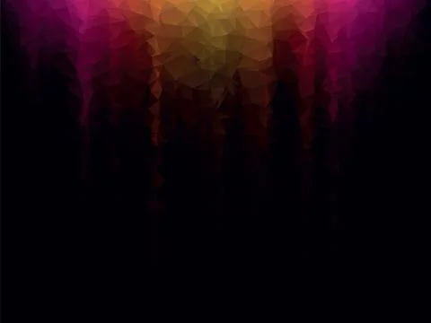 Dark yellow violet geometric background Stock Illustration