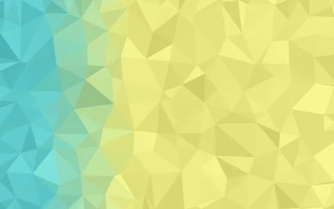 Dark Yellow,Blue triangular low poly, Mosaic pattern Background, Vector illus イラスト素材