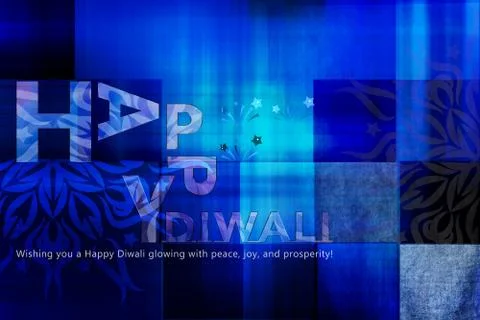 DarkBlueSquareDecorativeBackground Stock Illustration