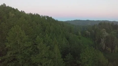 Darker Left to right Pan across scenic landscape Video stock 64464397