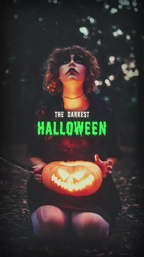 The Darkest Halloween Slideshow Stock After Effects