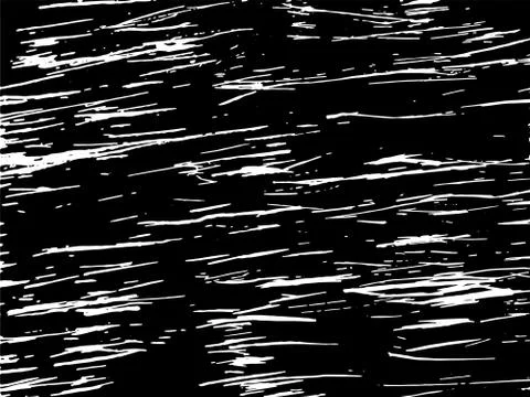 Darkest Horizontal Scratches Stock Illustration