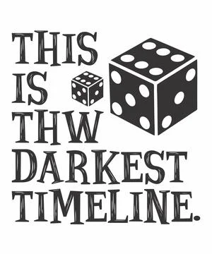 This is the darkest timeline Stock Illustration