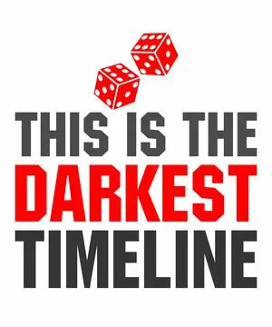 This is the darkest timeline Stock Illustration