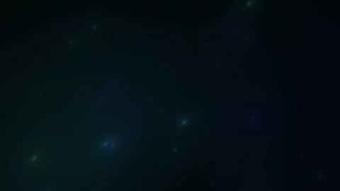 Darkness with blue light spots. Stock Footage 340014494