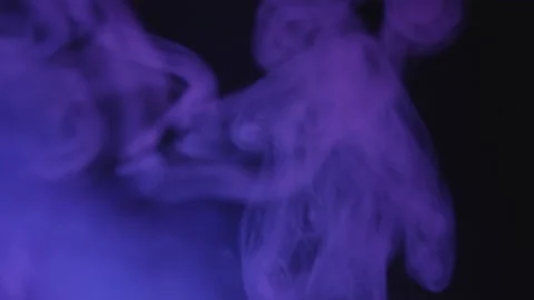 Color steam motion smoke flow purple blue light Stock Video Footage by  ©golubovy #351764670