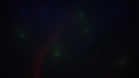Darkness with green and blue light spots. Stock Footage 337504870