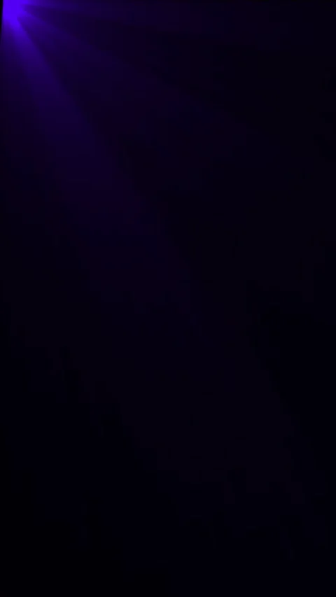 Darkness with purple light beam ray. 库存影片 331898304