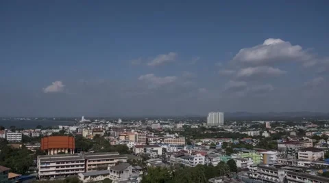 Darkness Shadow Covers City. Day night. Laps Time, accelerated Stock Footage 47244849