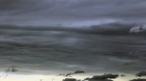 Darkness sky clouds Stock Footage 34760097