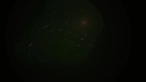 Darkness with a small red light. 库存影片 335511816