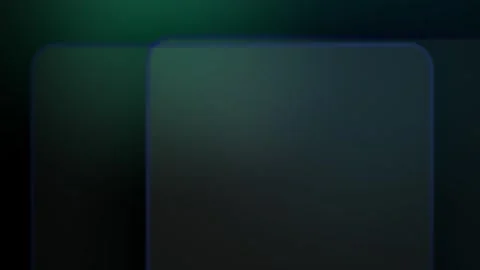 Darkness Technology Glowing Rectangle Screen. Stock Footage 340014770