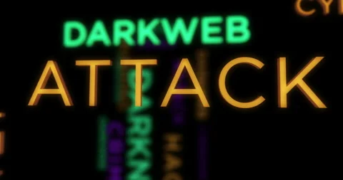 Darknet kinetic text abstract concept loop Stock Footage 276167060