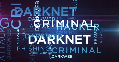 Darknet kinetic text abstract concept loop Stock Footage 276167141