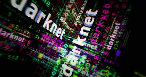 Darknet media and abstract screen seamless looped Stock Footage 231811664