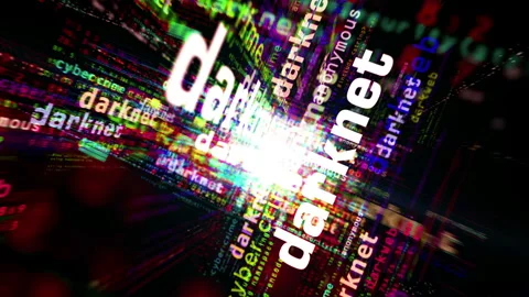 Darknet media and abstract screen seamless looped Stock Footage 231812347
