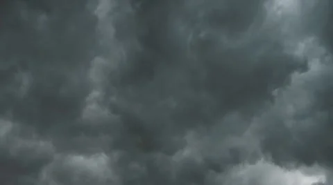 DarkRolling Clouds Stock Footage 7747572