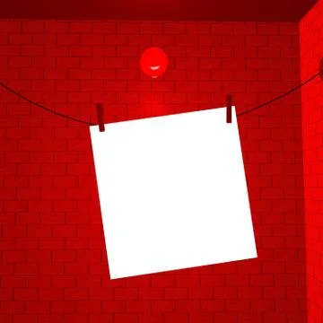 Darkroom Stock Illustration