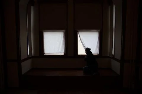Darkroom windows Stock Photos