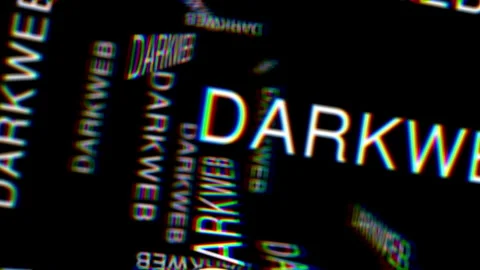 DARKWEB Fly Through 3D Text Keyword Animation Stock Footage 323185242