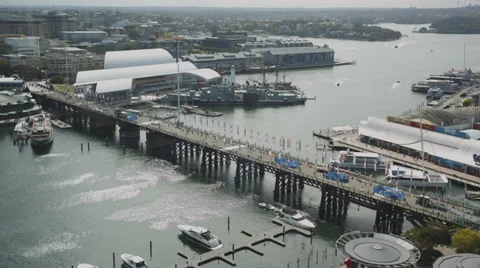 Darling Harbour Skyline Stock Footage 36519124