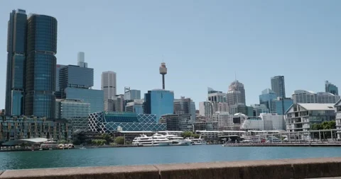 Darling Harbour Sydney Stock Footage 229225709