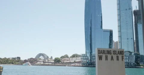 Darling Island Wharf Stock Footage 229225722