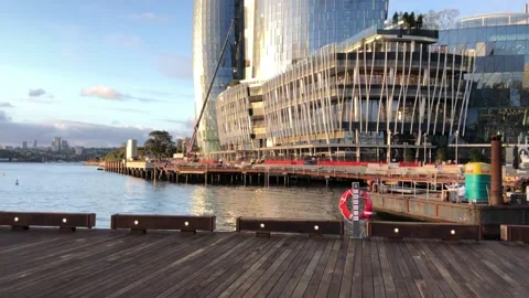 Darling Lapse Darling Harbour Stock Footage 139029702