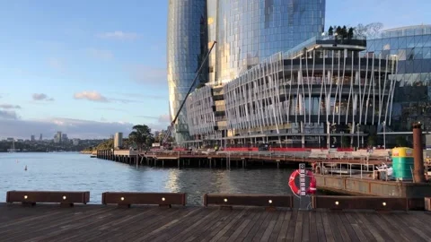 Darling Lapse Darling Harbour Stock Footage 139029705