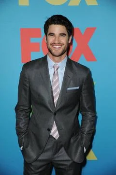  Darren Criss at the FOX 2014 Programming Presentation at the FOX Fanfront... Stock Photos