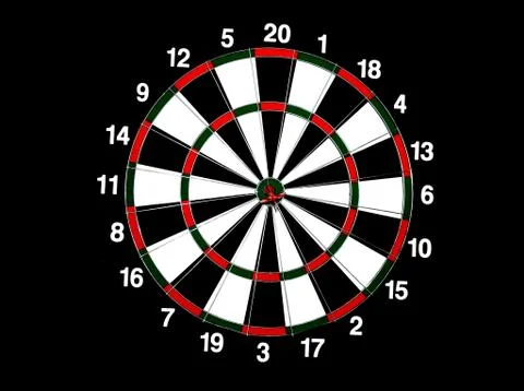 Dart board Stock Photos