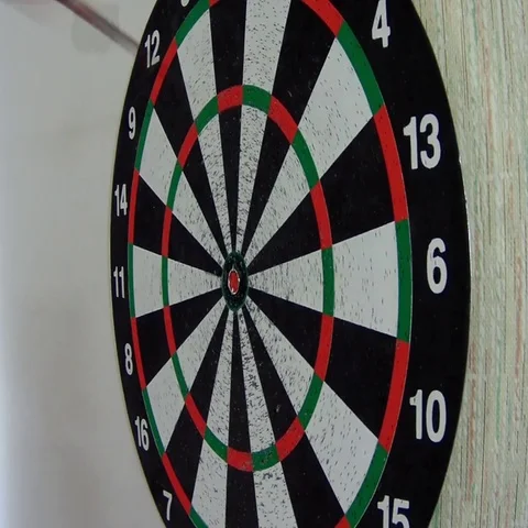 Dart hit the target Stock Footage 69554773