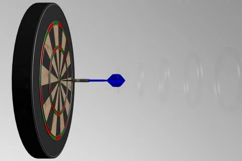 Dart Stock Illustration